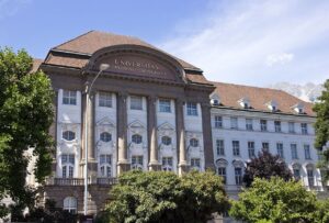 Die Uni in Innsbruck.