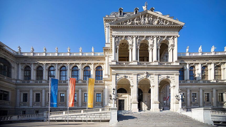 Die Uni Wien.