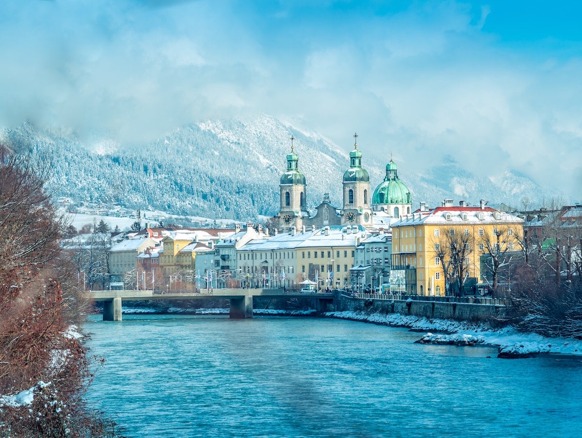 Innsbruck mit seinen besten Studierendenwohnheimen.